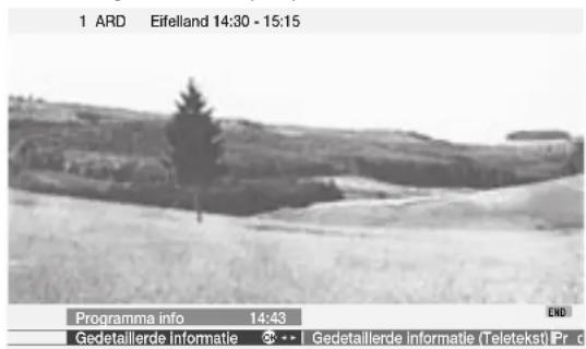 1 ARD Eifelland 14:30 - 15:15 Programma info 14:43 END Gedetallerde Informatie S: -- Gedetallerde Informatie (Teletekt) Pr o