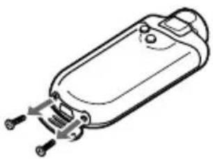 SONY NW-E407R - De lithium-ion batterij verwijderen - 1