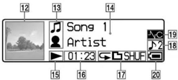 12 13 14 Song 1 Artist 01:23 SHUF 15 16 17 20 19 18