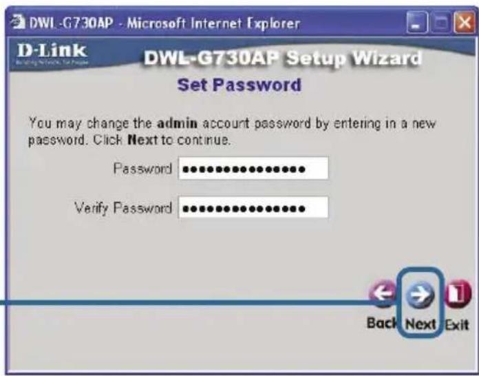D-LINK DWL-G730AP QIG - Router-modus - de installatiewizard (vervolg) - 2