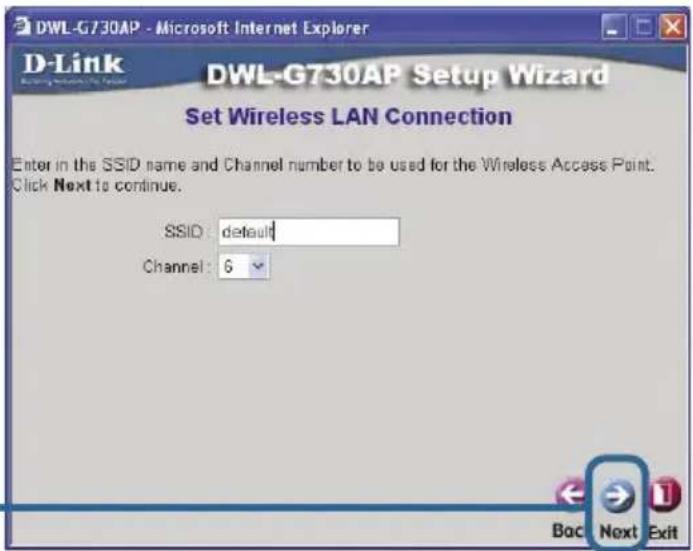 D-LINK DWL-G730AP QIG - AP-modus - de installatiewizard (vervolg) - 3