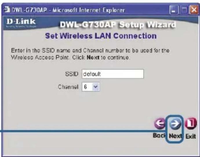 D-LINK DWL-G730AP QIG - Klik op Next (Volgende) - 3