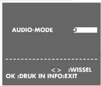 GRUNDIG Vivance GV 3042 - Geluidsspoor kiezen - 1
