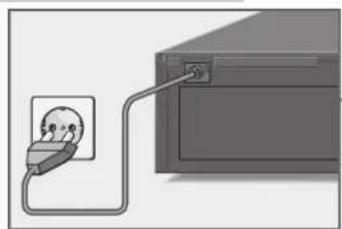 GRUNDIG GV 9400 NIC - Antenne, televisietoestel en netkabel aansluiten - 3
