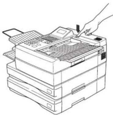 TOSHIBA TF851 - Hoe een vastgelopen document te verwijderen - 2