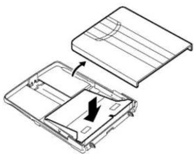 TOSHIBA TF471 - Afdrukpapier plaatsen - 1