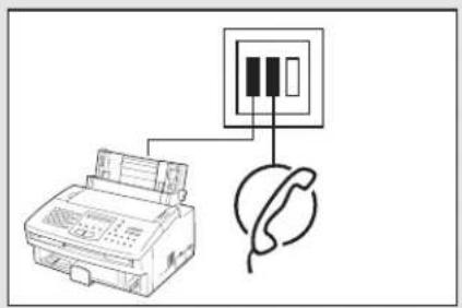 TOSHIBA TF461 - TEL/FAX ontvangstmode: - 3