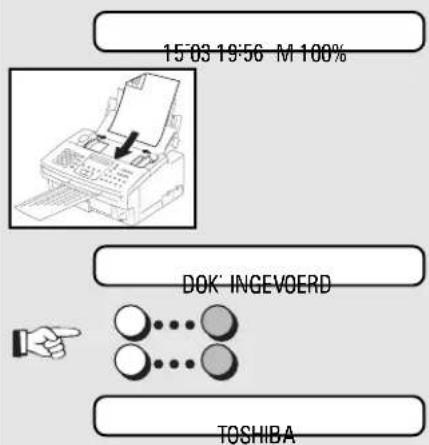15'03 19'56 M 100% DOK' INGEVOERD TOSHIBA