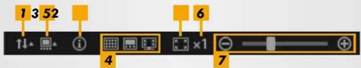 1 3 52 ↑↓ ▲ i 4 6 ×1 7