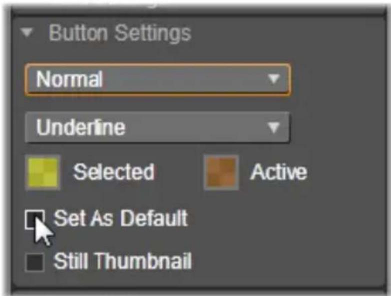 PINNACLE Studio 20 - Knopinstellingen - 1