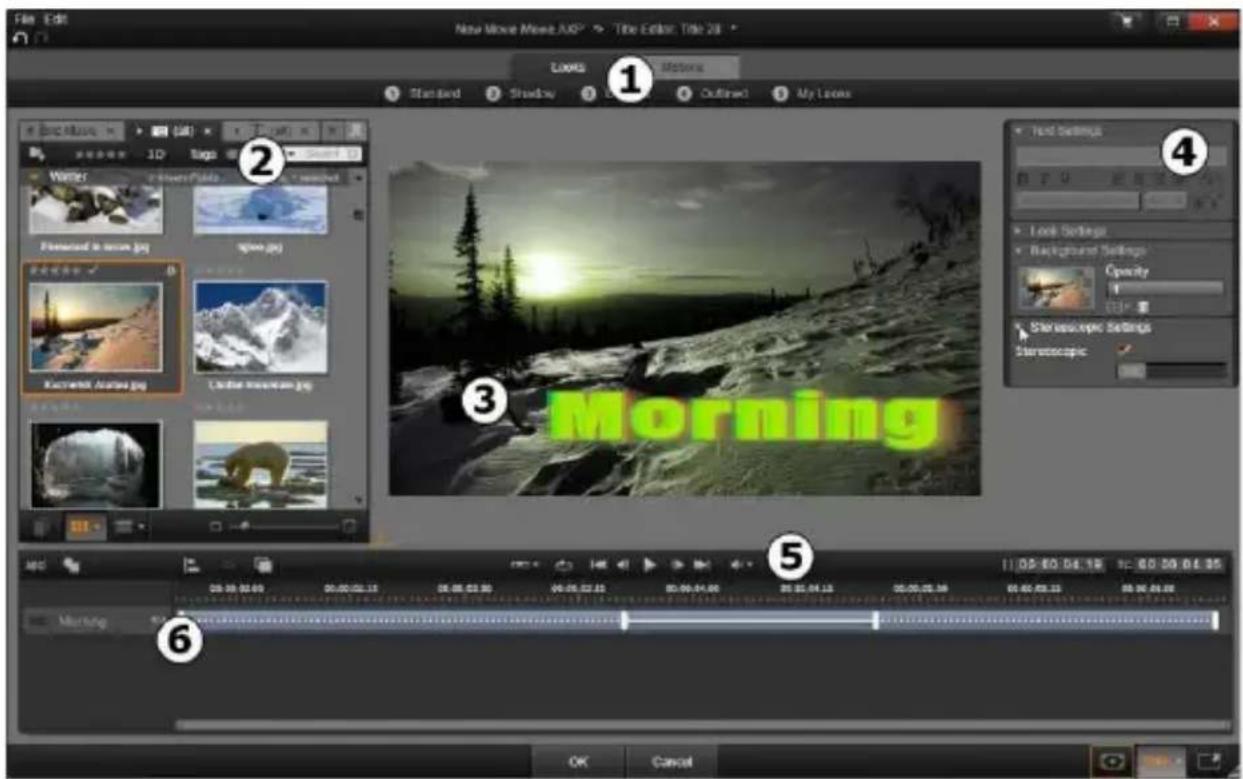 PINNACLE Studio 20 Plus - Hoofdstuk 7: De Titel-editor - 1
