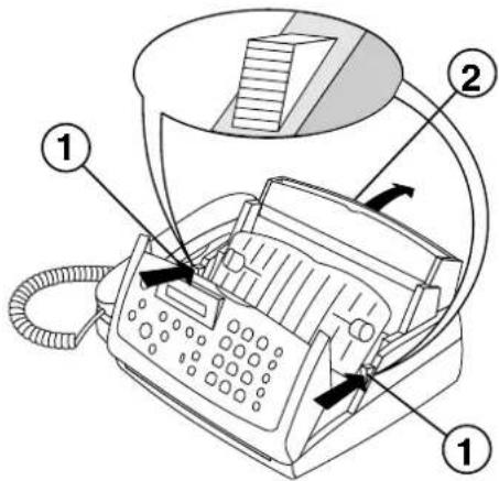 PHILIPS PPF271 - Inktfilm verwijderen - 1