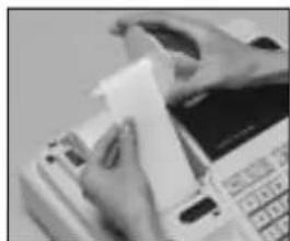 CASIO 130CR-S - Plaats journaalpapier - 3