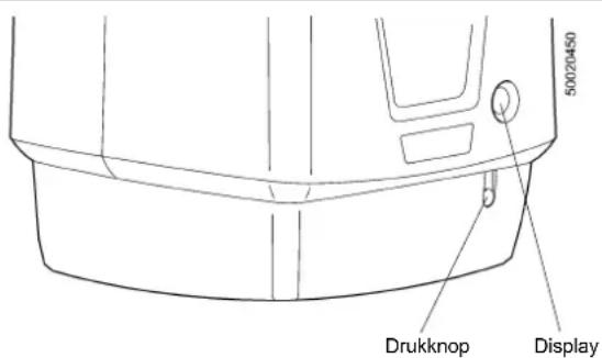 50020450 Druknop Display