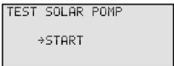 TEST SOLAR POMP →START