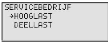 SERVICEBEDRIJF →HOOGLAST DEELLAST