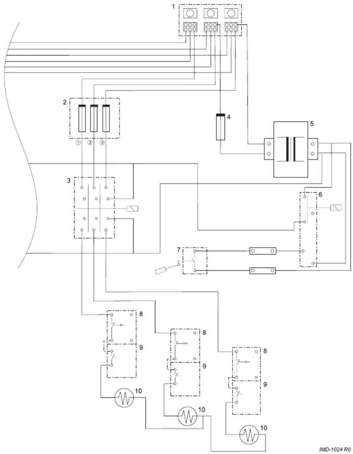 1 2 3 4 5 6 7 8 9 10 10 10 9 8 9 10 IMD-1024 R0