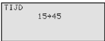 TIJD 15÷45