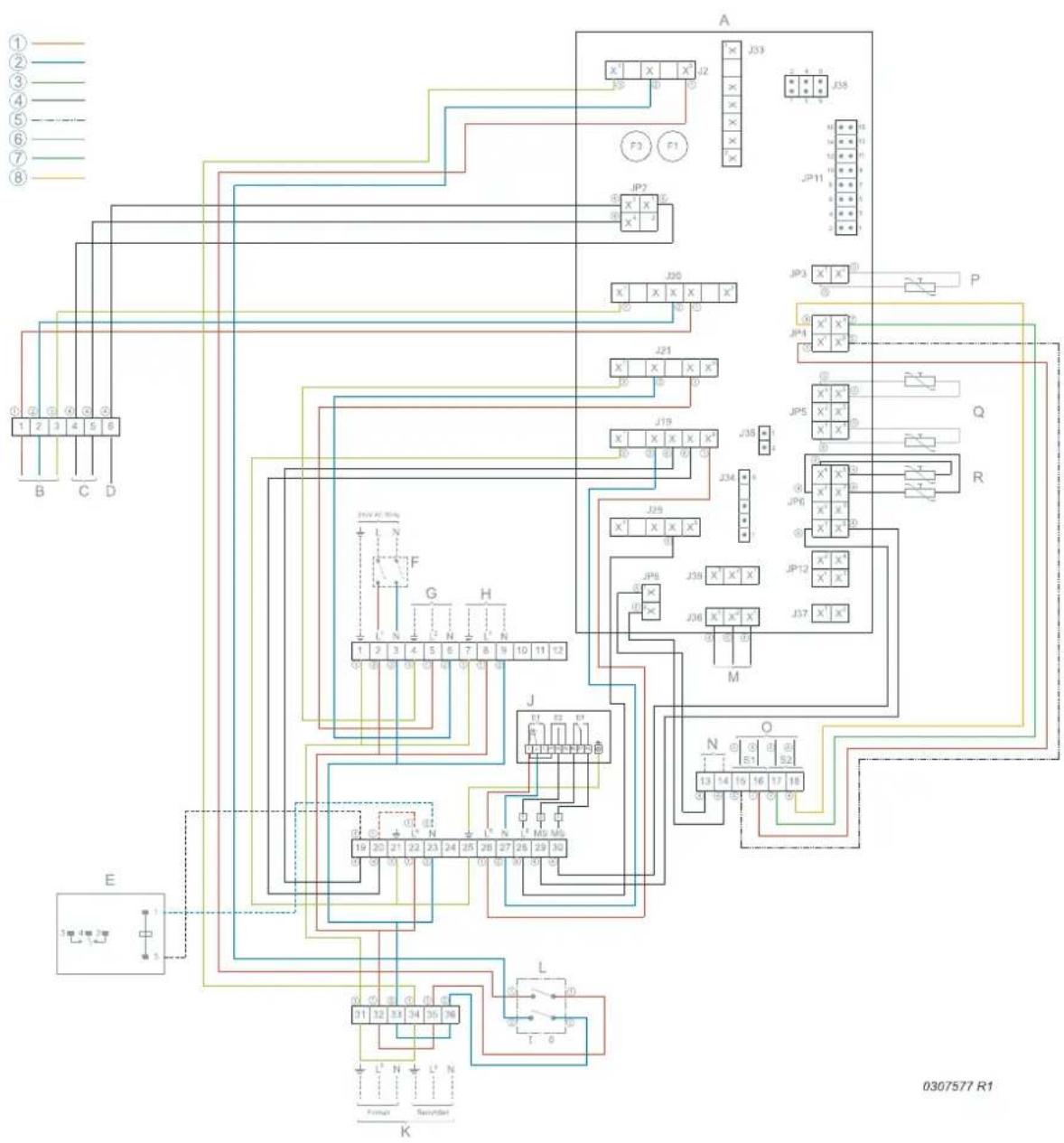 graph TD subgraph Component_A A1["①"] --> A2["②"] A2 --> A3["③"] A3 --> A4["④"] A4 --> A5["⑤"] A5 --> A6["⑥"] A6 --> A7["⑦"] A7 --> A8["⑧"] A8 --> A9["⑨"] A9 --> A10["⑩"] A10 --> A11["⑪"] A11 --> A12["⑫"] A12 --> A13["⑬"] A13 --> A14["⑭"] A14 --> A15["⑮"] A15 --> A16["⑯"] A16 --> A17["⑰"] A17 --> A1…
