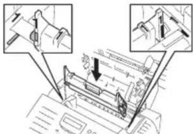 TOSHIBA DP 85F - Printercomponenten plaatsen of instellen - 2