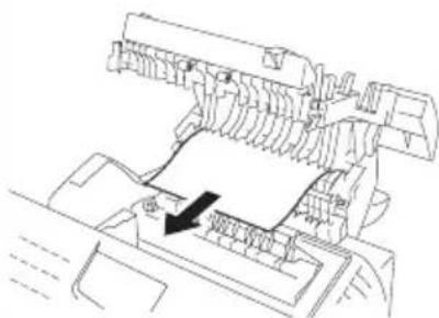 TOSHIBA DP 85F - Papieropstopping 80 opheffen: - 9