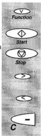 graph TD A["Function"] --> B["Start"] B --> C["Stop"] C --> D[">"] D --> E["<"] E --> F["C"]