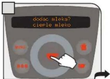 dodać mleka? cieple mleko