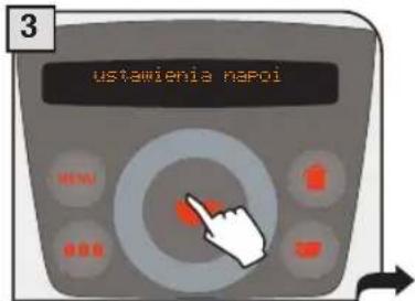 3 ustawienia napoi