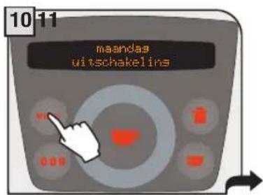 10 11 maandas uitschakelins