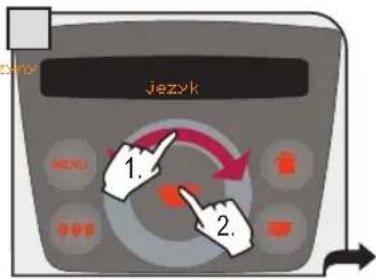 PHILIPS Saeco Primea Ring Plus - MENU „JEZYK” - 2