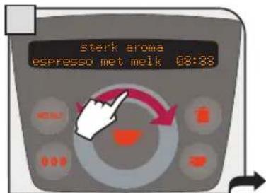 sterk aroma espresso met melk 08:33