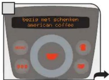 bezis met schenken american coffee
