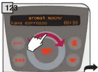 123 aromat mochy kawa espresso 08:33 MINS 0.00