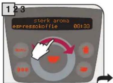 123 sterk aroma espressokoffie 08:33