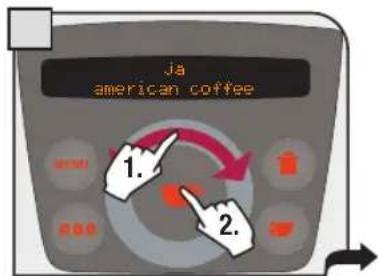 ja american coffee 1. 2.