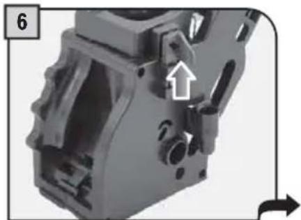 PHILIPS Saeco Odea Sporty - REINIGING VAN DE CENTRALE UNIT CZYSZCZENIE BLOKU ZAPARZAJĄCEGO - 6