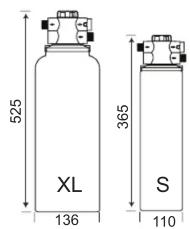 525 XL 136 365 S 110