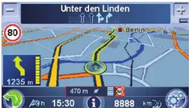 Unter den Linden 80 Berlin 1235 m 470 m h 15:30 i 8888 km
