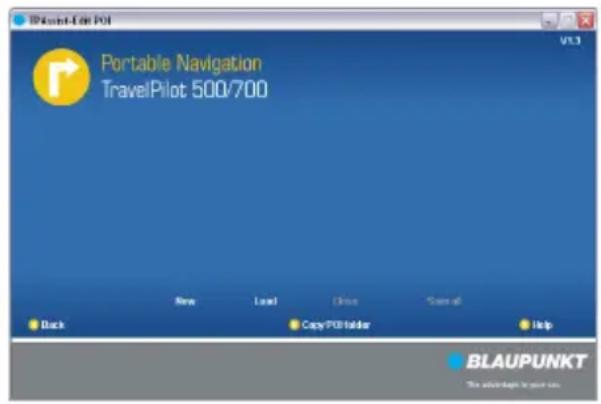BLAUPUNKT TravelPilot 500 - Stap 2 - Tocht laden of aanmaken - 1