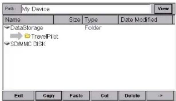 BLAUPUNKT TravelPilot 500 - Bestandsmanager - 3