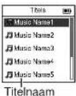 SHARP HR-MB3S - Afspelen van de verstuurde audiodata - 10