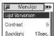 SHARP HR-MB3S - Druk op de MENU toets. - 2