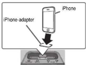 SHARP DK-AP8P - ■ iPod of iPhone afspelen - 1