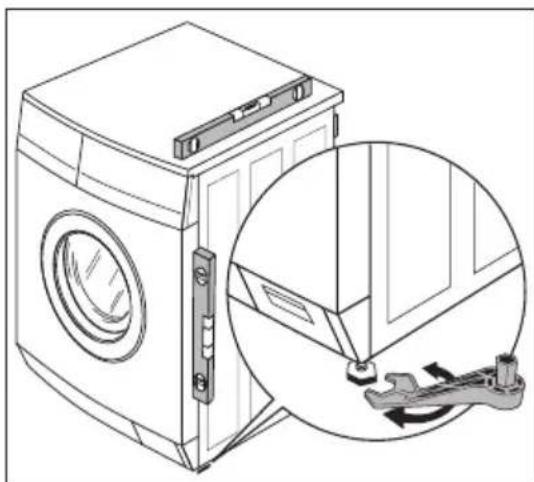 AEG-ELECTROLUX Lavamat 64806 - Het apparaat juist afstellen - 2