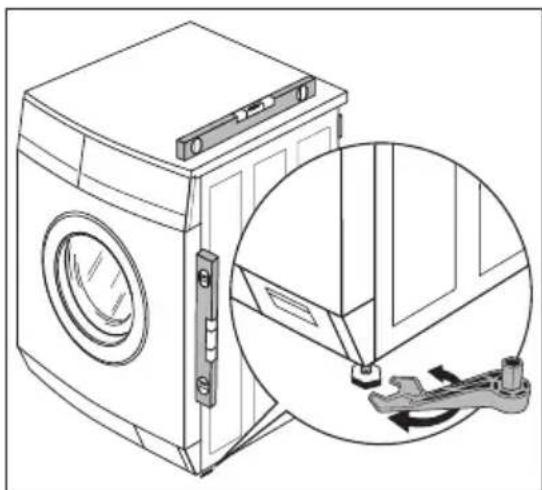 AEG-ELECTROLUX Lavamat 64600 - Het apparaat juist afstellen - 1