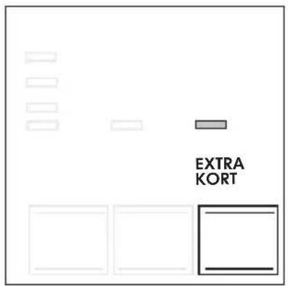AEG-ELECTROLUX Lavamat 52840 D - Selecteer de optie Extra Kort - 1