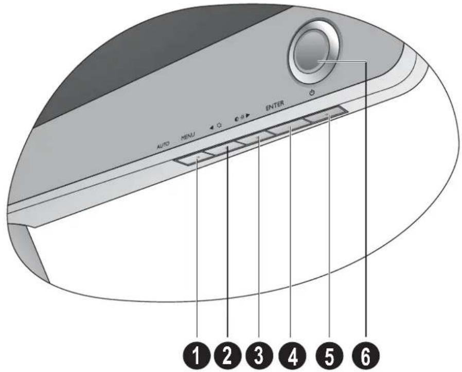 BENQ VW2420 - How to adjust your monitor - 1