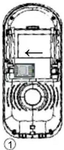PROFOON PM-535 - SIM kaart en accu: - 2