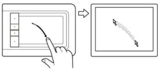 WACOM CTT-460 - NAVIGEREN MET AANRAKING - 4