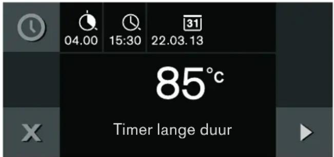 04.00 15:30 22.03.13 85°c Timer lange duur